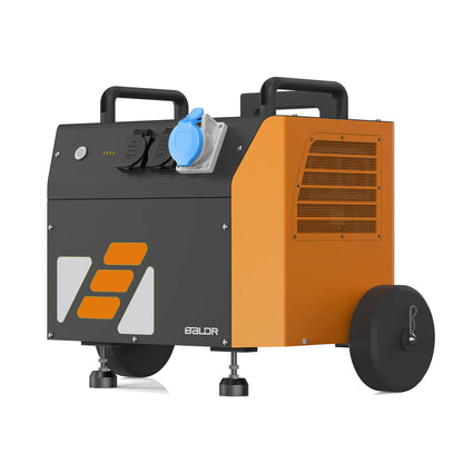 BALDR Electric Generator, Portable Power Station for Construction and Temporary Power Needs