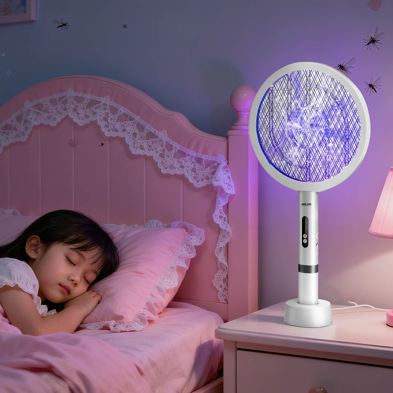 BALDR Multifunctional Electric Fly Swatter, Mosquito Swatter: Your Ultimate Indoor Anti - Mosquito Solution