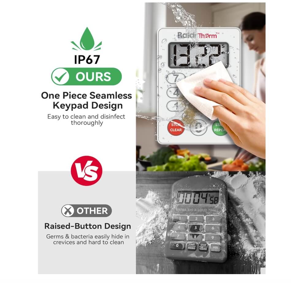 BaldrTherm Digital Kitchen Timer