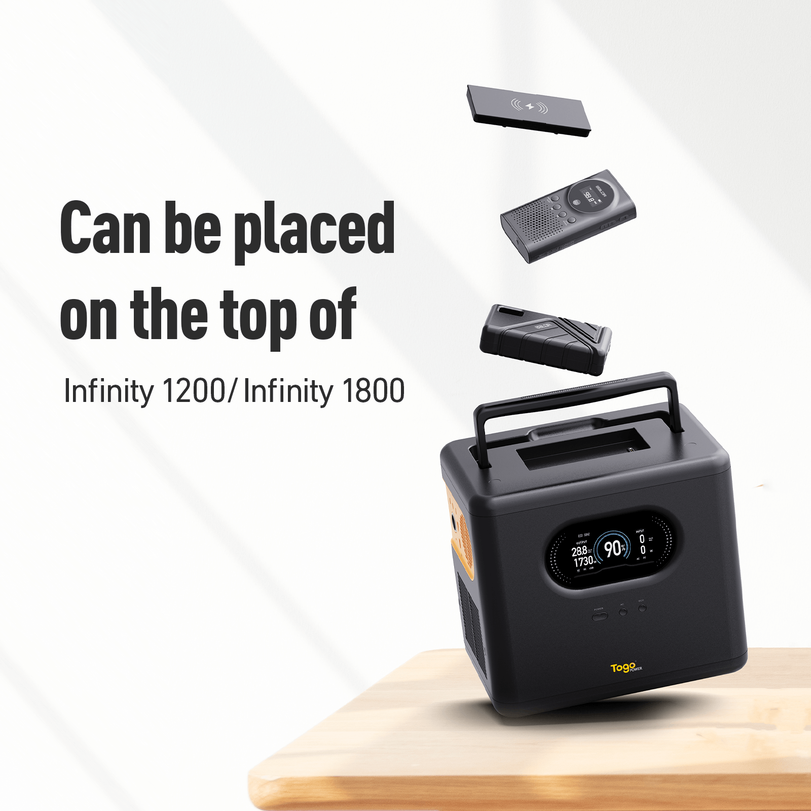 Baldr Portable Hand Cranking Emergency Radio, suitable for INifnity1200 and Infity1800