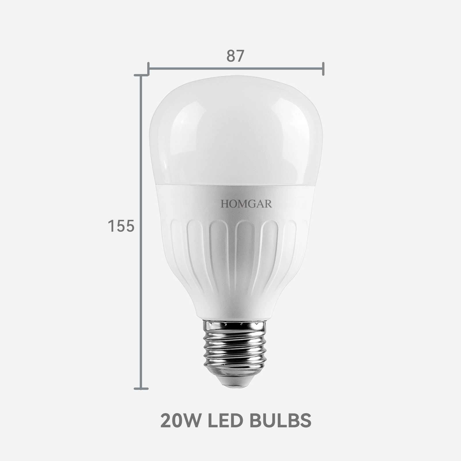 HOMGAR LED Bulb 20W, 3000K