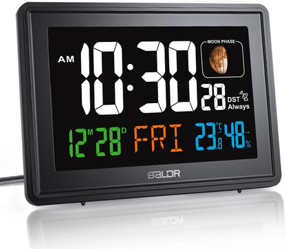 CL3592WH1 Digital Alarm Atomic Clock