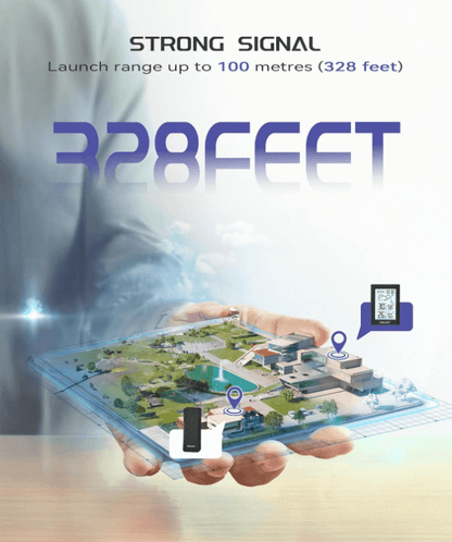 BaldrTherm Wireless Weather Station – Indoor & Outdoor Temp/Humidity