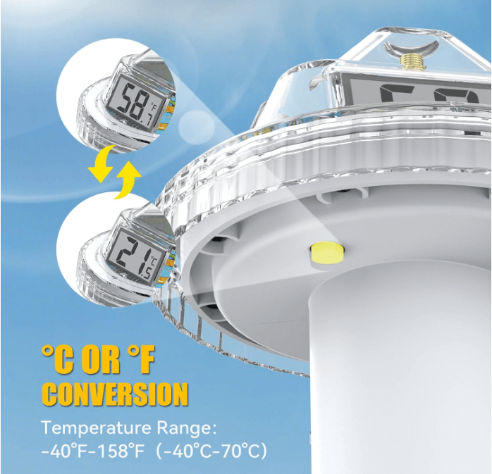 BaldrTherm Smart Pool Thermometer with WiFi Gateway Kit