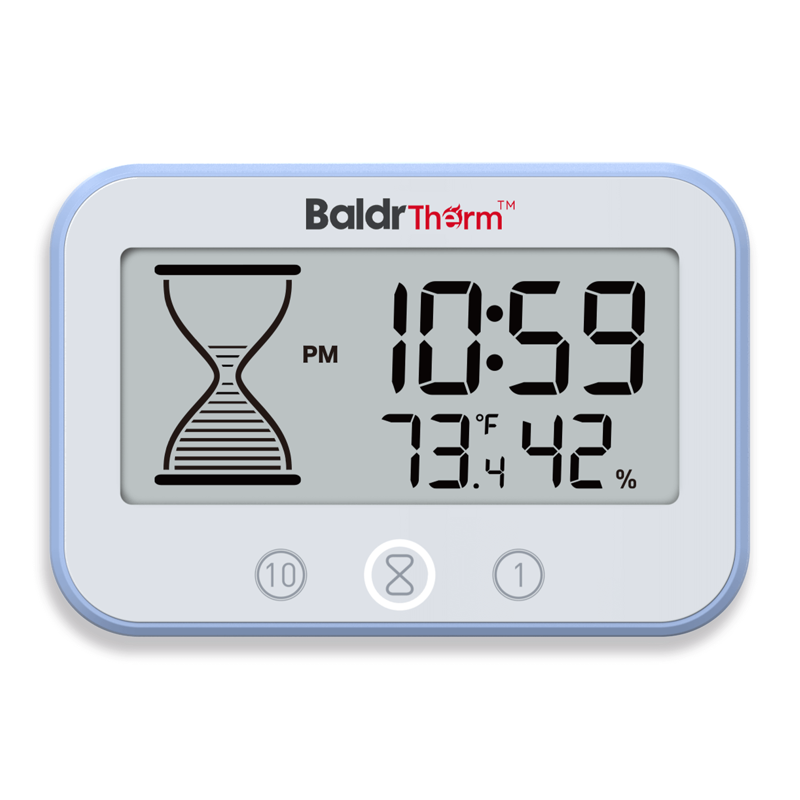 BaldrTherm Waterproof Shower Clock