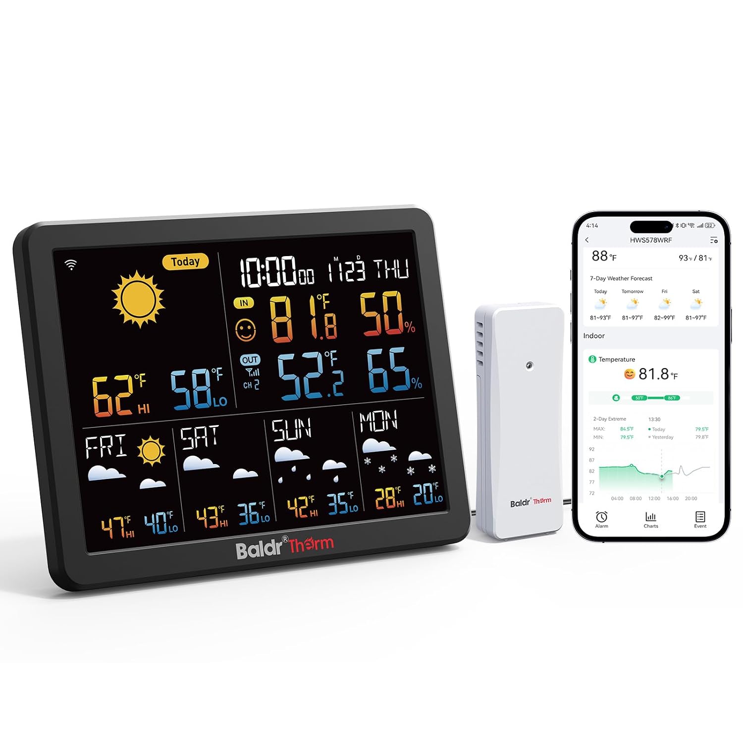 HWS578WRF-V6 WiFi Weather Station