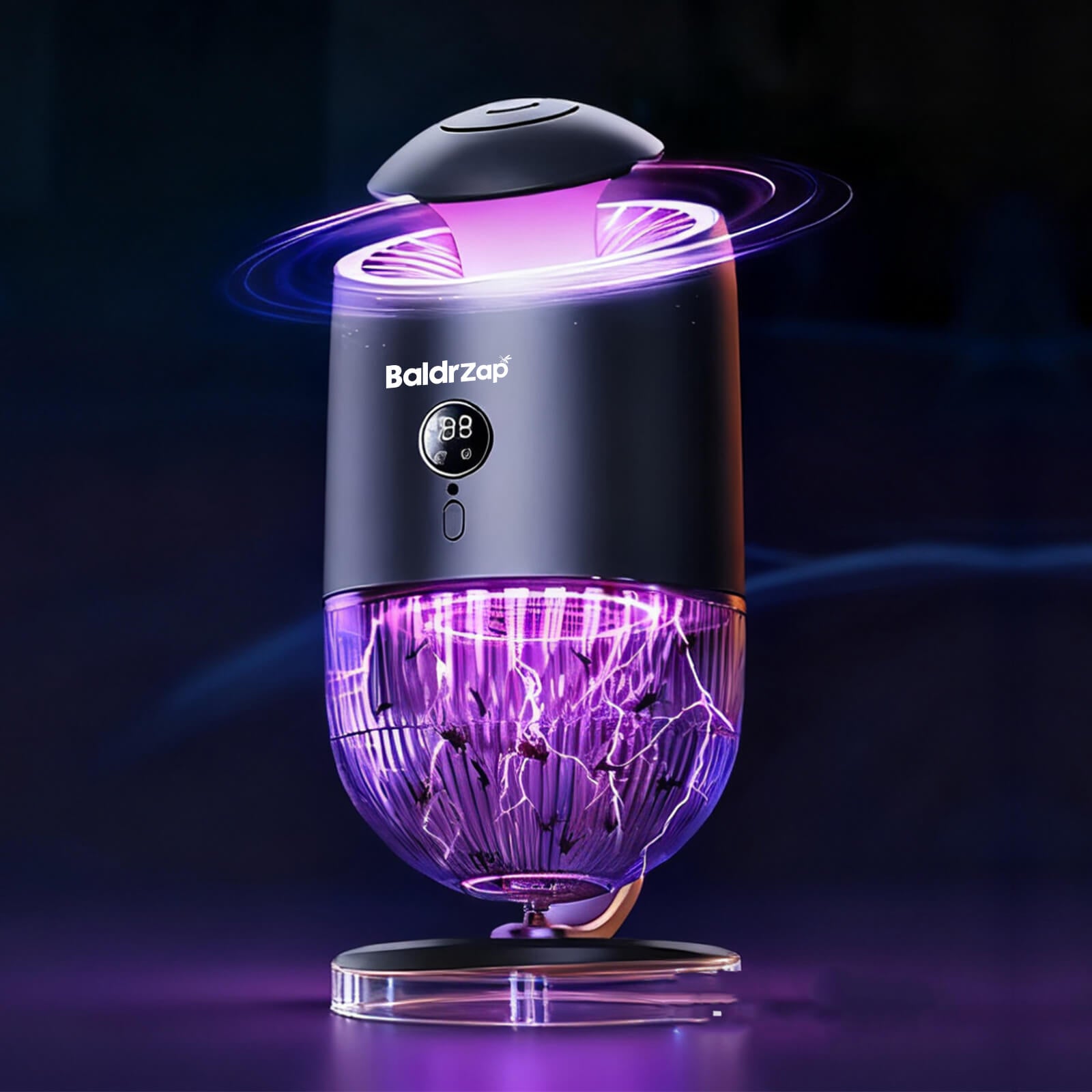 BaldrZap Anti-Mosquito Lamp, Diffuser Vessels for Insect Repellents- Your Ultimate Solution for a Mosquito-Free Space