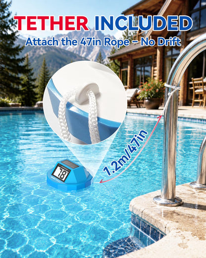 Baldr B0705T Solar Floating Pool Thermometer