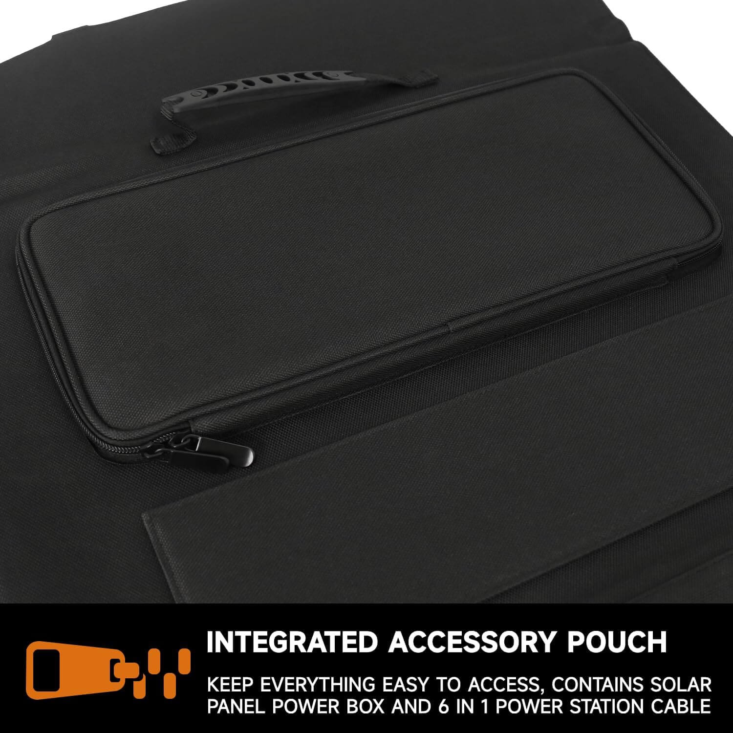 BALDR 120W Solar Panel for Jackery/ECOFLOW – Foldable, USB-C PD, IP65