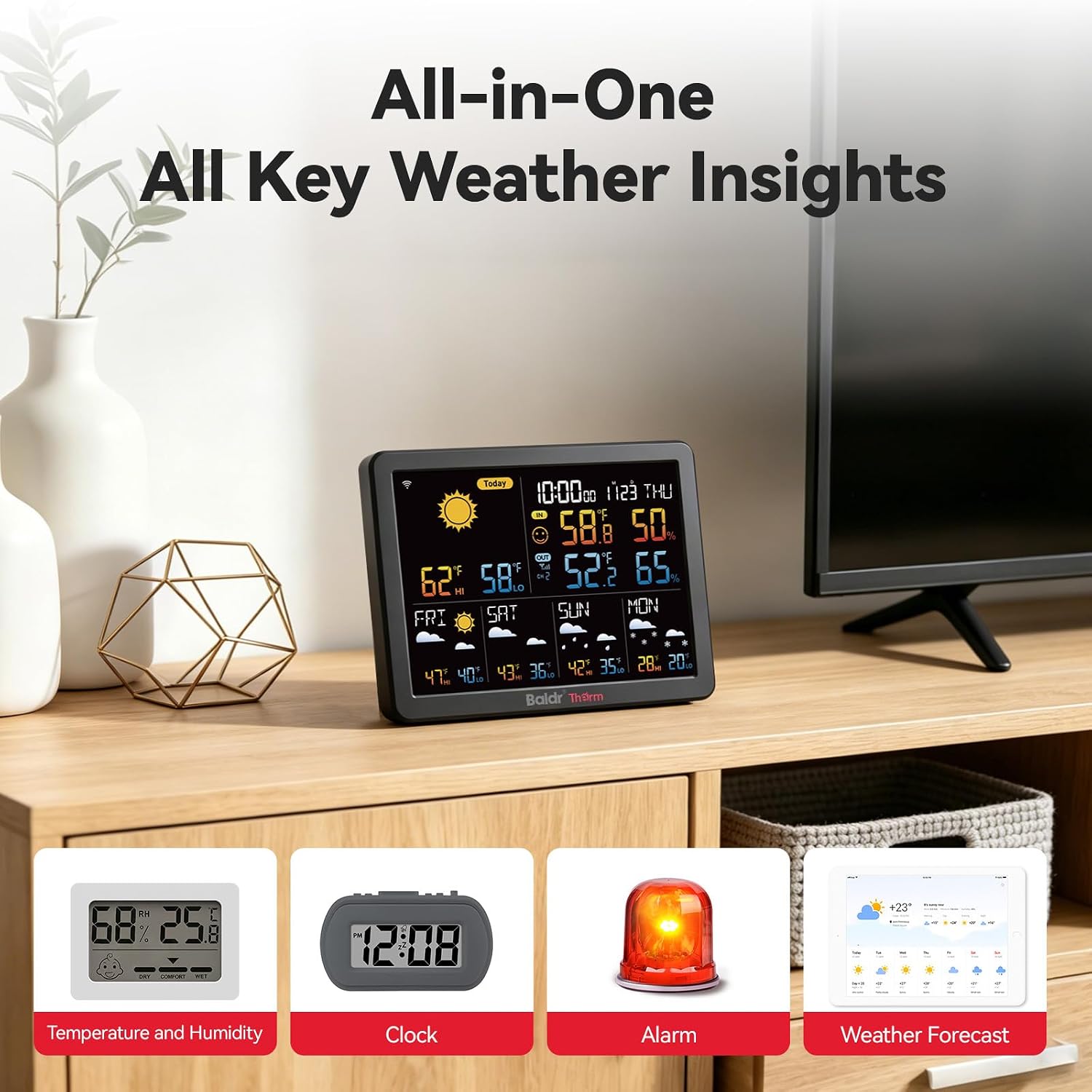 HWS578WRF-V6 WiFi Weather Station