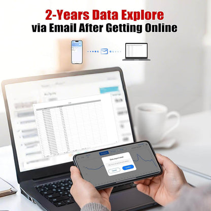 BaldrTherm Solar Bluetooth Temperature Humidity Monitor with Remote App Control