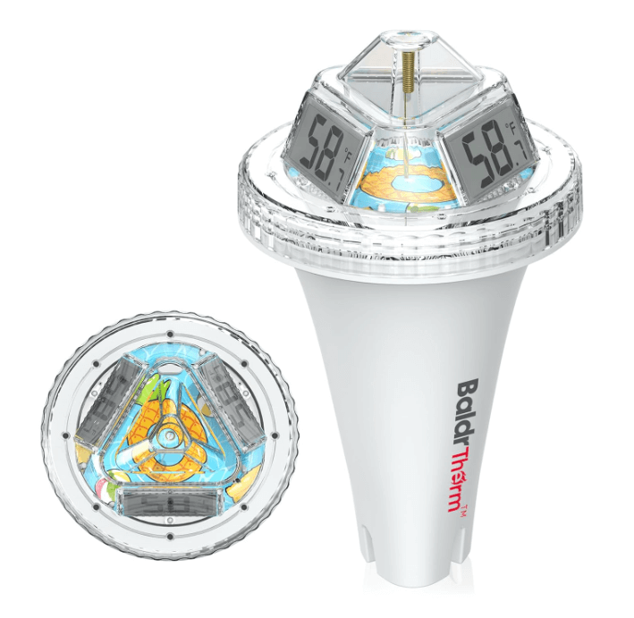 BaldrTherm Pool Thermometer Digital Floating Easy Read