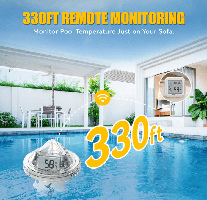 BaldrTherm Smart Pool Thermometer with WiFi Gateway Kit