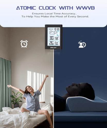 BaldrTherm Wireless Weather Station – Indoor & Outdoor Temp/Humidity