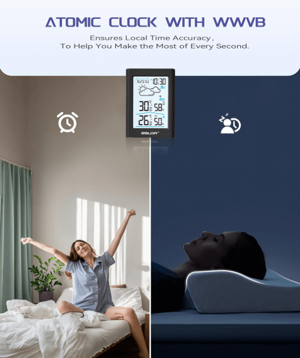 BaldrTherm Wireless Weather Station – Indoor & Outdoor Temp/Humidity