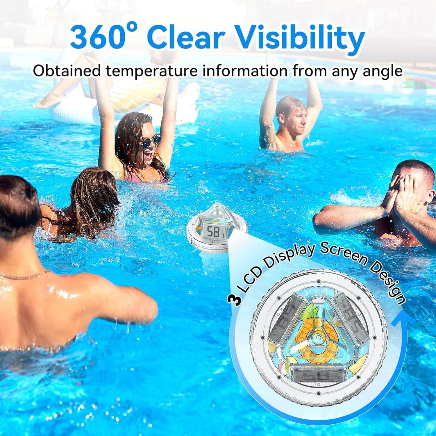 BaldrTherm Smart Pool Thermometer with WiFi Gateway Kit