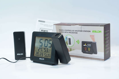 BALDR Lifetime Large Digital Clock with Day & Date, Customizable Alarms