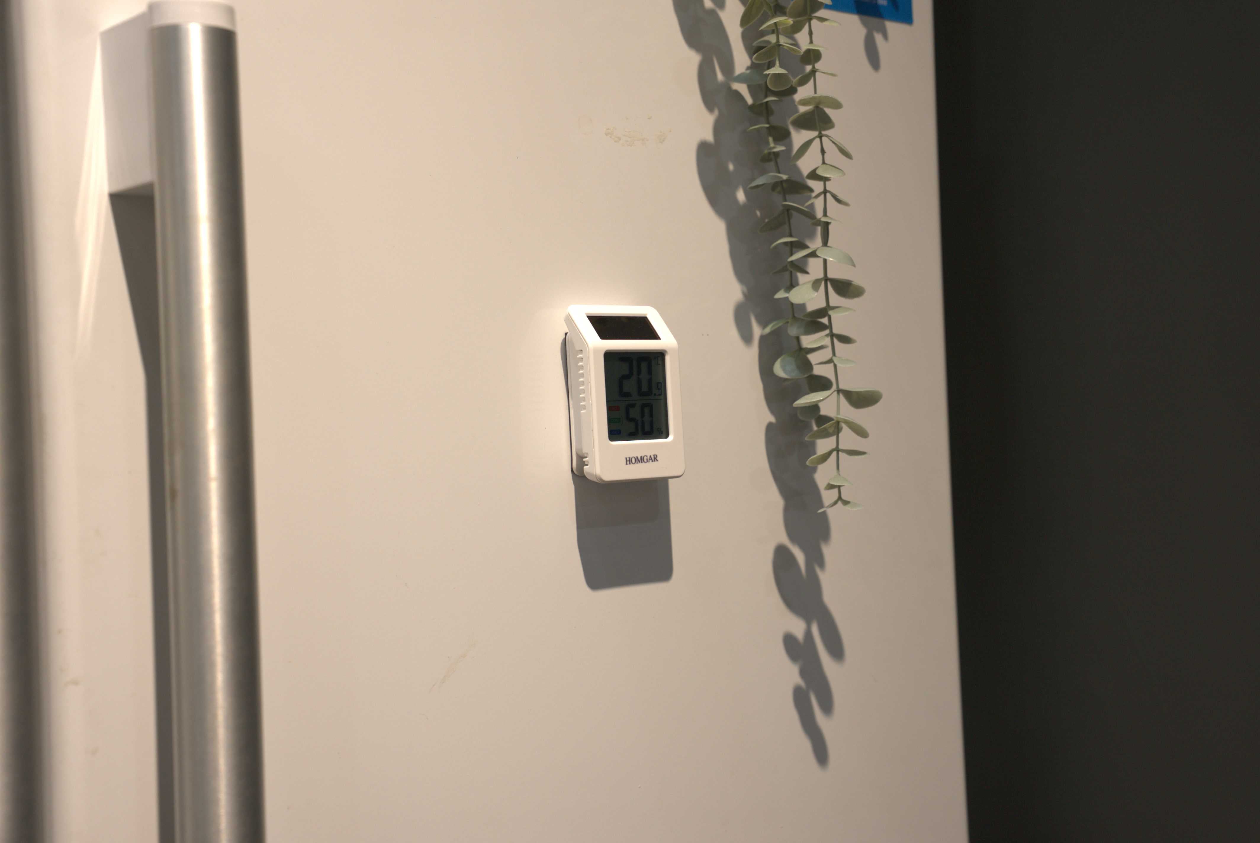 Homgar hygrometer Humidity Gauge for Baby Rooms, Bedrooms, Home, Office, and Wine Cellars, 1Pack