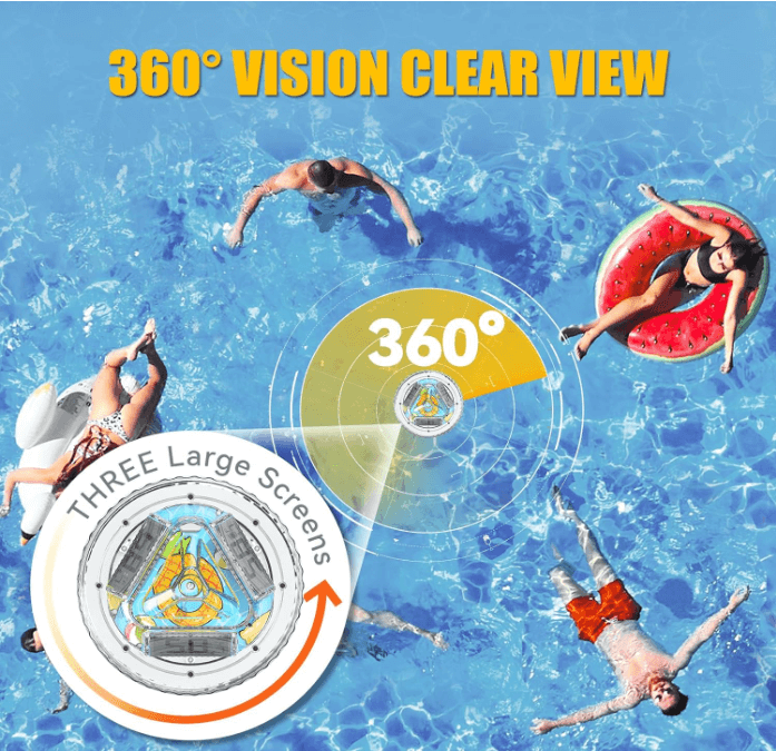 BaldrTherm Pool Thermometer Digital Floating Easy Read