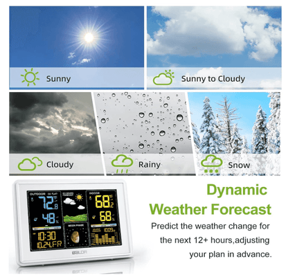 BaldrTherm Wireless Weather Station – Digital Thermometer & Clock