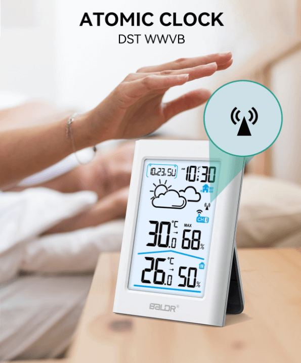 BaldrTherm Atomic Thermometer – Indoor & Outdoor Wireless Monitor