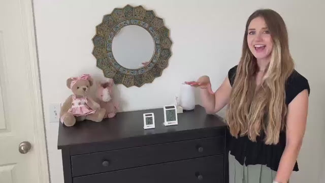 BaldrTherm Humidity Meter Room Thermometer, 3.2''Humidity Gauge, 1 Pack